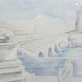 Large Original Limerick Watercolour Paul Weerasekera Image 4