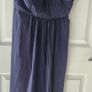Debut Strapless Empire Waist Dress / Debut Dress - Purple - UK 20 / EU 48 / US 16 Image 2
