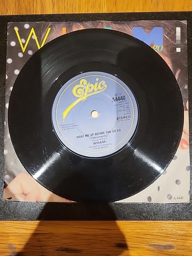Wham Wake Me Up Before You Go Go 1984 7 Inch Vinyl