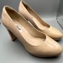Clarks Narrative Nude Patent D Fit Court Shoes Uk 4.5 EU 37.5 Image 4