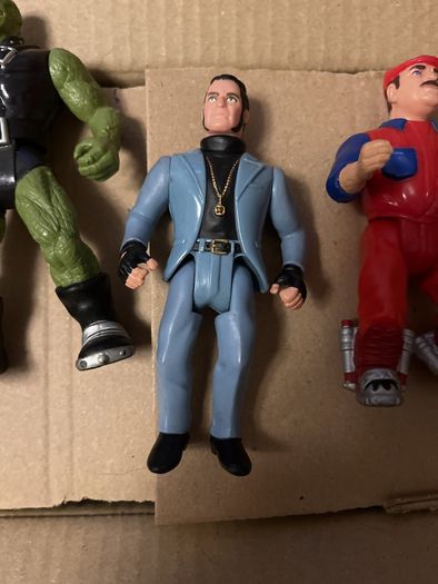 Rare Super Mario Bros Movie Figure Lot 1993 ERTL Vintage - Mario, Iggy, Goomba Cult Classic