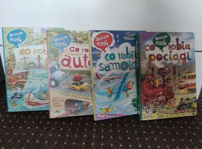 Zestaw 4 ksiazek z serii Opowiem Ci Mamo + 1 ekstra Polish kids books