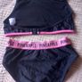 Pineapple bikini set age 11-12 and black cycleshorts Image 3