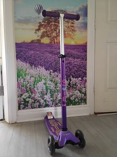 kids purple scooter