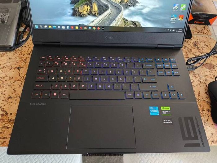 Brand New Gaming Laptop Hp Omen Intel i5 13420H 8/12 RTX4050 6GB 120W GDDR7 16GB DDR5 5600mhz 512GB NVMe PCIE 4.0 16.1" 1080p 144hz Ips 250nits Win11 RGB
