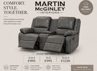 New Larson Sofa Sets Full Recliners