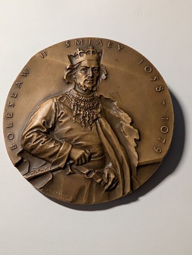 Large Polish commorative medal