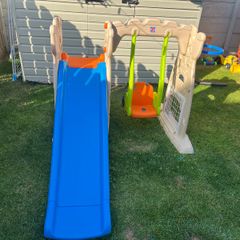 Grow n play slide and swing set