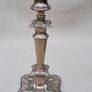 Antique Old English Edwardian Silver Plated Candlesticks Image 7
