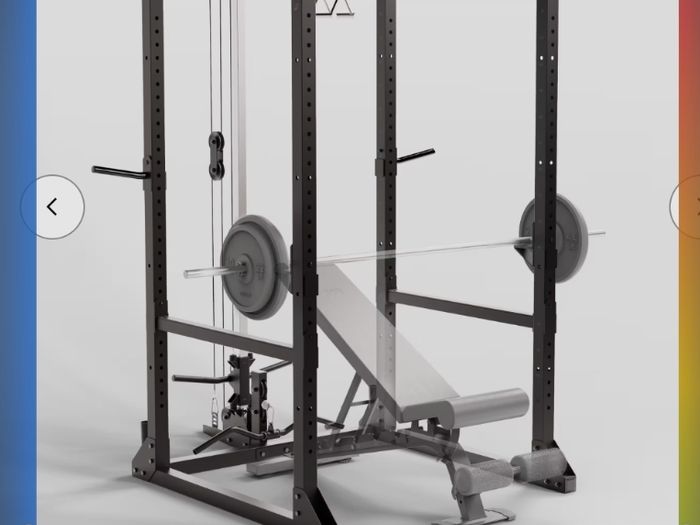 Decathlon gym rack 900