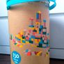 Wooden Building Blocks. Large Mixed Set (150+ Pieces). Image 2