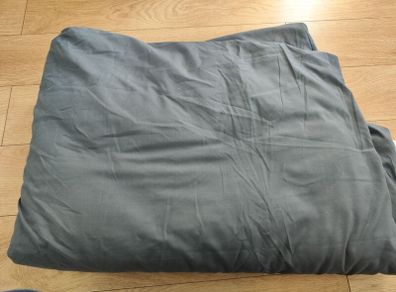 5kg Weighted Blanket Dark Grey 130x180cm Heavy Calming Sleep Blanket Winthome