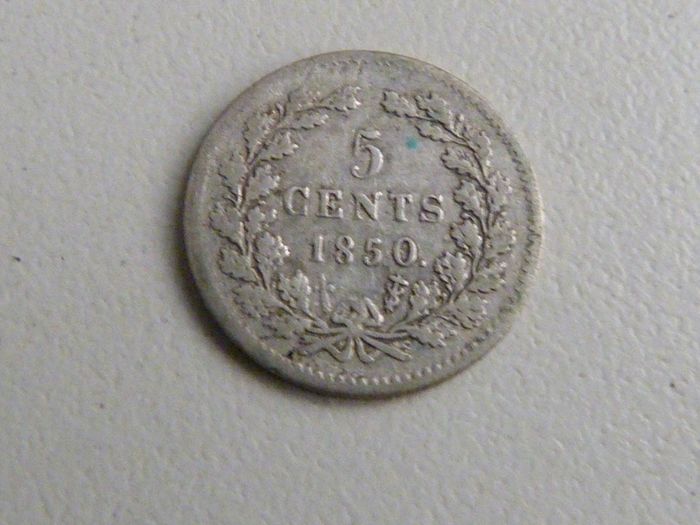 Netherlands silver 5 cents