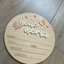 New baby announcement sign Image 2