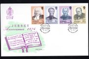 1973 Jersey Anniversaries Commemorative Stamps First Day Cover (FDC)