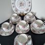 Rare Royal Albert "Petit Point" Tea Set 21 pc Image 3