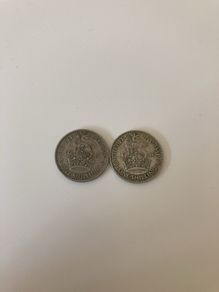 English one shilling 1946,1947