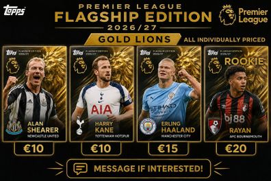 Topps Premier League Flagship Edition 2026/27 Gold Lions