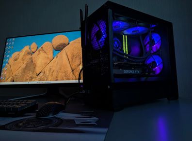 Fractal Design Ryzen 5 5600 Gaming Pc | 32gb Ram | 1tb Nvme Ssd | Asus Tuf Rtx 3060 12gb | Corsair Gold Psu