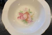 ARKLOW pretty  9.5 inch dish with gilded rim