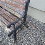 Childrens cast iron bench Image 2