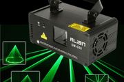 ALIEN Remote 50mw Green Laser Projector Professional Stage Lighting Effect DMX 512 Scanner DJ Disco Party Show Lights