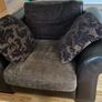 L-Shaped sofa and chair Image 3