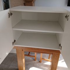White cabinet