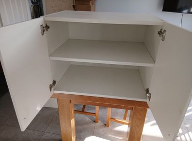 White cabinet