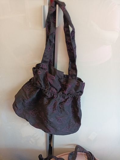 3 x fabric shoulder childrens bags