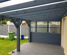 Pergola Timber with side panels