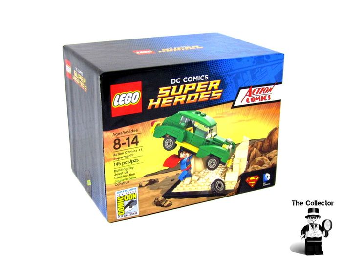 Lego Super Heroes Superman SDCC 2015 Limited Edition DC Action Comics #1 New Sealed Very rare Number 205 of 1500