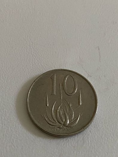 1970 South African 10 cents