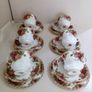 18 piece Tea Set Royal Albert Old Country Roses Bone China Image 3