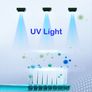 UV Smart Toothbrush Holder Rechargeable Wall Mounted Toothpaste Dispenser with Sterilizer Functio Image 9