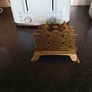 Antique Rococo brass letter holder Image 3