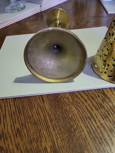 brass tealight