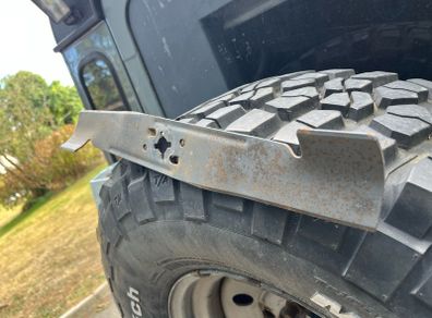 Viking lawnmower blade