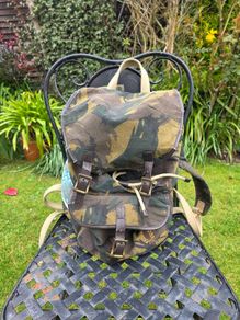 Fred Perry x Paddy Smith Camo Backpack Rucksack Military
