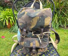 Fred Perry x Paddy Smith Camo Backpack Rucksack Military