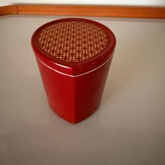 Armani Candle holder/ trinket Jar with lid