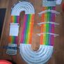 Mariokart hot wheels track and 17 cars Image 4