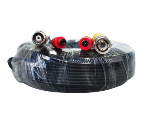 18M or 30M BNC CCTV Cable Video And Power In One Cable
