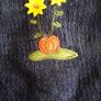 Halloween navy cardigan baby lovely detail tag attached Image 3