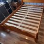 wooden bed frame Image 3