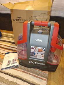 Vax SpotWash Portable Spot Vacuum Cleaner (CDCW-CSXS) - Boxed with Manual