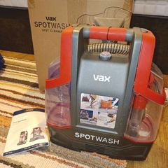 Vax SpotWash Portable Spot Vacuum Cleaner (CDCW-CSXS) - Boxed with Manual