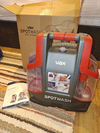 Vax SpotWash Portable Spot Vacuum Cleaner (CDCW-CSXS) - Boxed with Manual