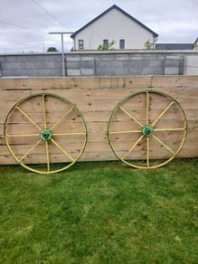 Iron wheels