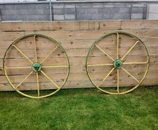 Iron wheels